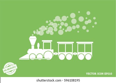 Train icon vector illustration eps10