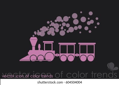 Train icon vector illustration eps10