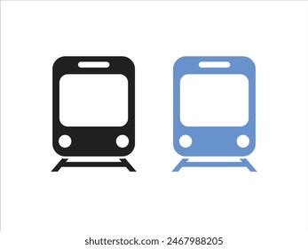 Train icon vector illustration, journey, travel