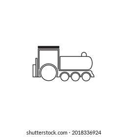 Train icon vector illustration logo design background.