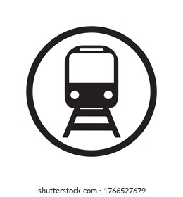 Train icon vector illustration symbol
