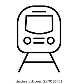 Train icon Vector logo set flat