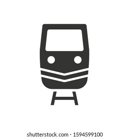 Train icon vector, Modern Transportation symbol