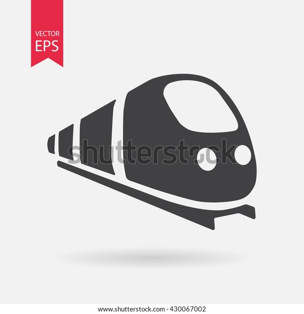 Train icon vector,\
Modern Transportation sign Isolated on white background. Trendy\
Flat style for graphic design, logo, Web site, social media, UI,\
mobile app, EPS10