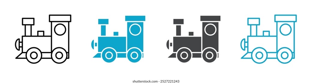 train icon Vector outline sign