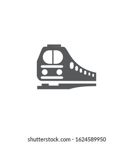 train Icon vector sign isolated for graphic and web design. train transportation symbol template color editable on white background.