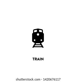 train icon vector. train sign on white background. train icon for web and app