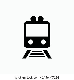 train icon vector sign symbol isolated