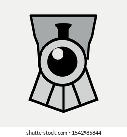 train icon vector sign symbol for design