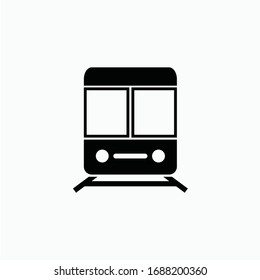 train icon vector sign symbol isolated