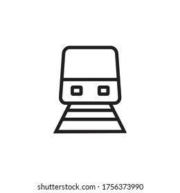 train icon vector sign symbol isolated
