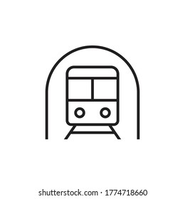 train icon vector sign symbol