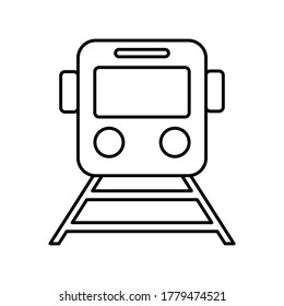 train icon vector sign symbol