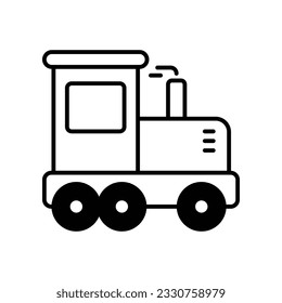 Train icon, Vector Stock illustration.
