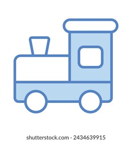 Train Icon vector. Stock illustration.