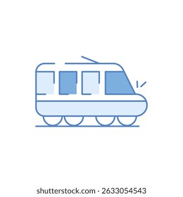 Icono de tren Vector ilustración de stock