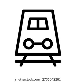 Train Icon Vector Symbol Design Illustration