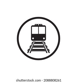 ilustración de símbolo vectorial de icono de tren