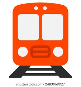 Train icon for web, app, infographic, etc