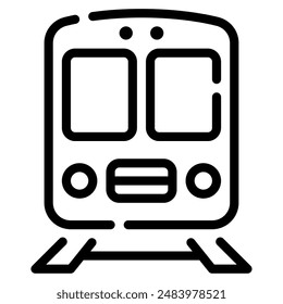 Train icon for web, app, infographic, etc