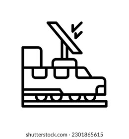 train icon for your website, mobile, presentation, and logo design.