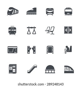 Train icons