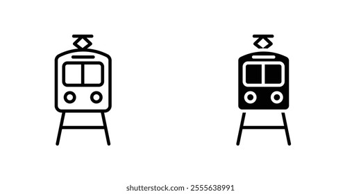 Train icons for app and websites.