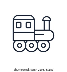 símbolos de iconos de tren elementos vectores para web infográfica