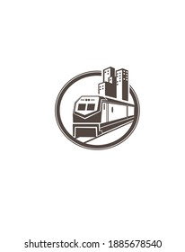 tren, ilustración del transporte