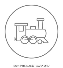 Train line icon.