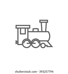 Train line icon.