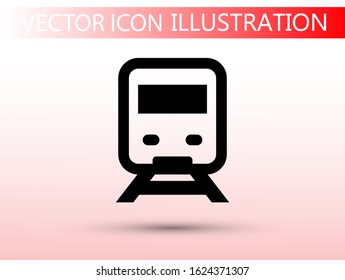 A TRAIN line vector. lorem ipsum Flat Design JPG