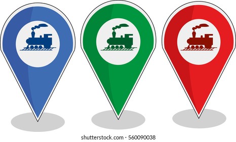 Train location icon
