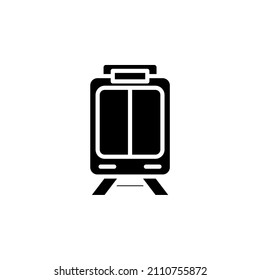 Zug, Lokomotive, Transport Solid Icon Design Konzept für Web und UI, einfaches Symbol für Ihr Projekt.
