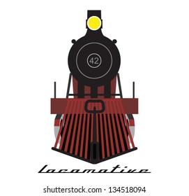 Train Locomotive Vector