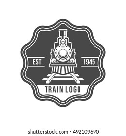 Train logo badge