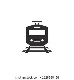 Train logo concept icon illustration design