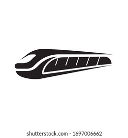 Train Logo Design Template. Vector Illustration

