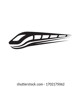 Train Logo Design Template. Vector Illustration
