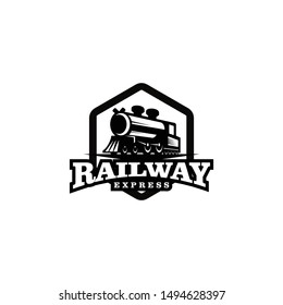 Train Logo Design Vector Template