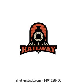 Train Logo Design Vector Template Stock Vector (Royalty Free) 1494628400