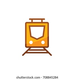 Train logo or icon design