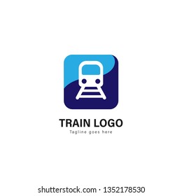 Train Logo Template Design Train Logo Stock Vector (royalty Free 