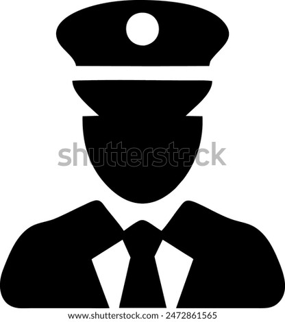 Train Machinist icon, Vector Sign or Symbol