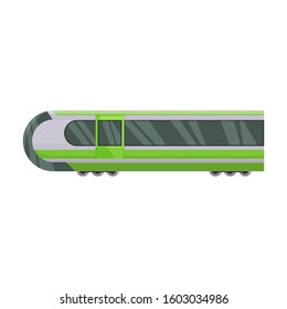 Train of metro vector icon.Cartoon vector icon isolated on white background train of metro .