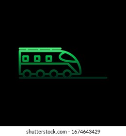 Train nolan icon. Simple thin line, outline vector of intelligence icons for ui and ux, website or mobile application
