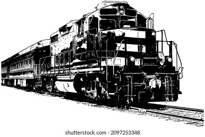 1,341 Train track print Images, Stock Photos & Vectors | Shutterstock