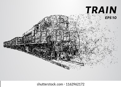 The train of particles