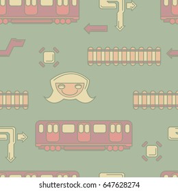 Train Pattern color