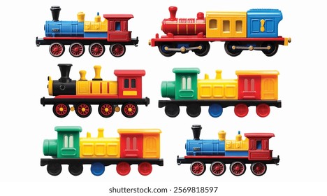 train plastic toy colorful for kid